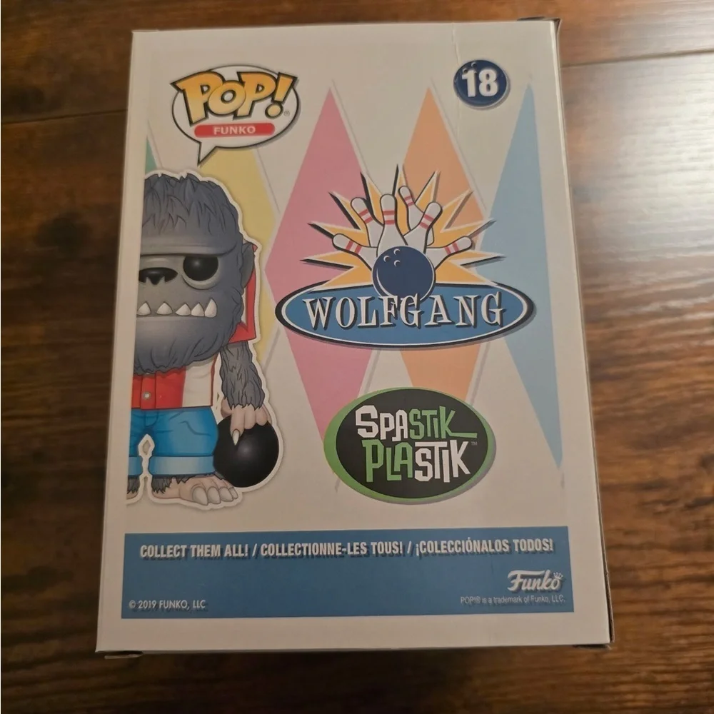 Funko Pop! Wolfgang Vinyl Figurine #18 Limited Edition Exclusive NEW Sealed - Picture 5 of 6